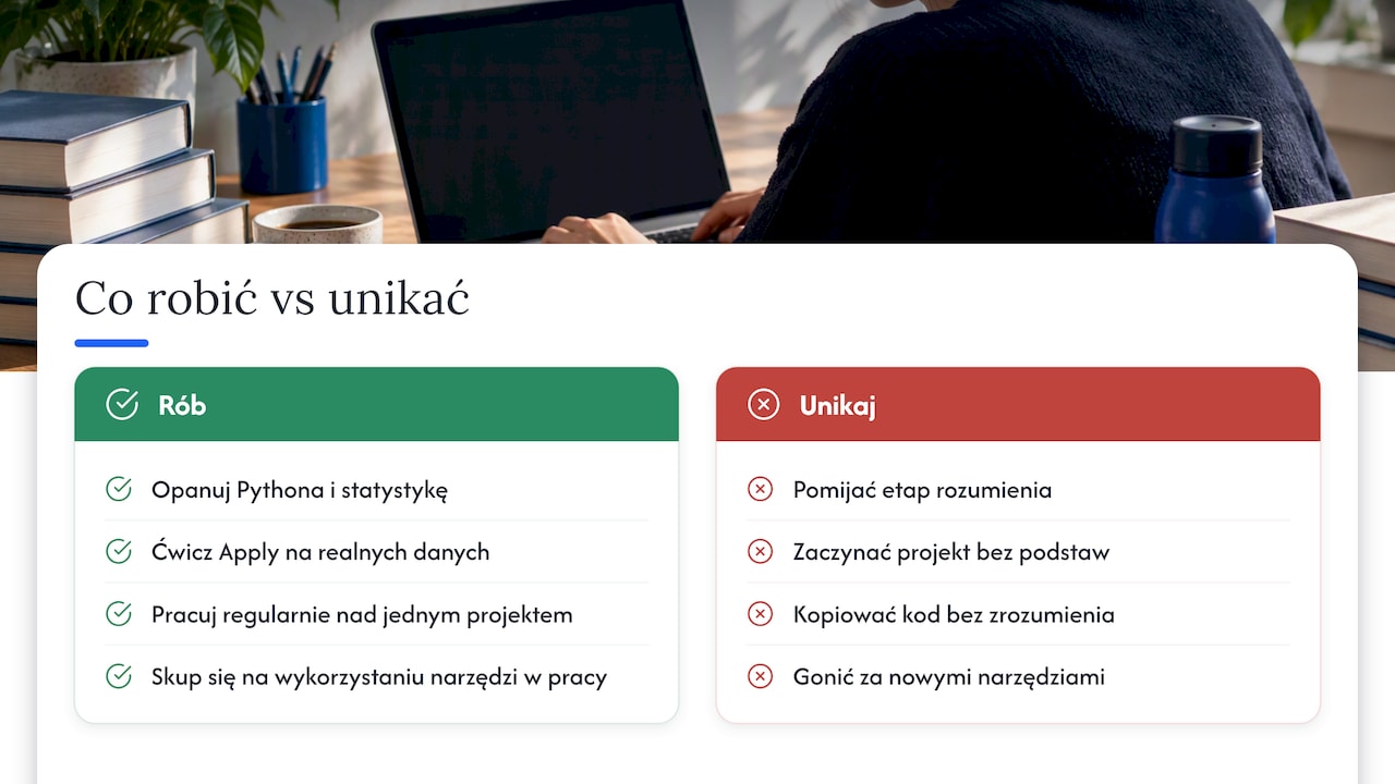 Co naprawdę decyduje o skuteczności nauki AI — overview diagram